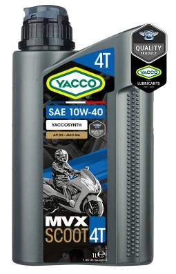 Масло моторное YACCO MVX SCOOT 4 10W40 (1 L)